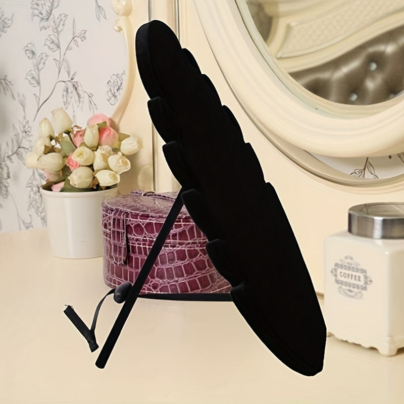 3pcs Black Velvet Jewelry Display Rack with Multiple Hooks - Durable Plastic Necklace & Bracelet Organizer for Home, Boutique, Salon - Tangle-Free Storage, Elegant Jewelry Tower, Jewelry Display for Selling, Boutique Essentials, Jewelry Towers