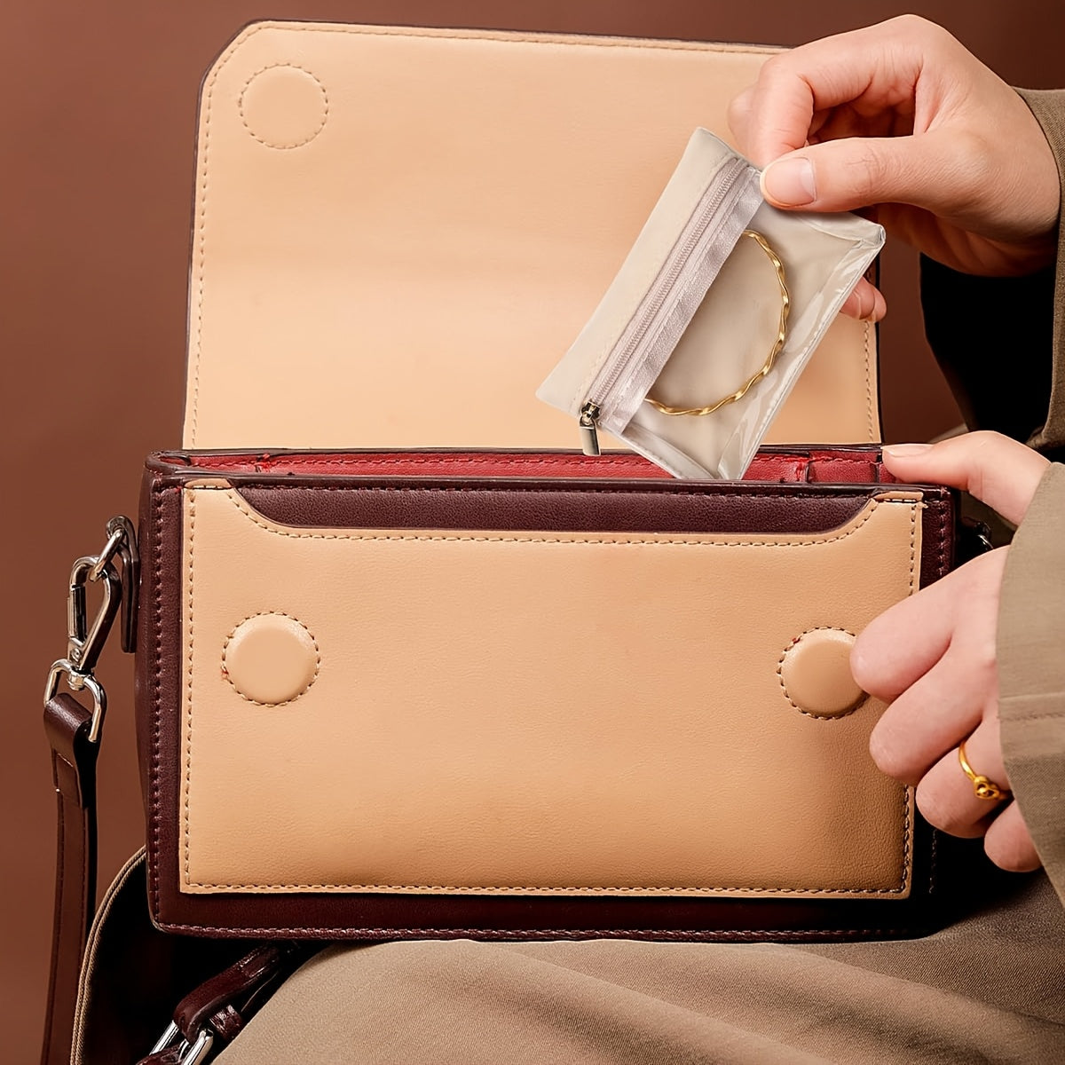 Travel Jewelry Bags - 12pcs Storage Pouches Organizer Case for Women