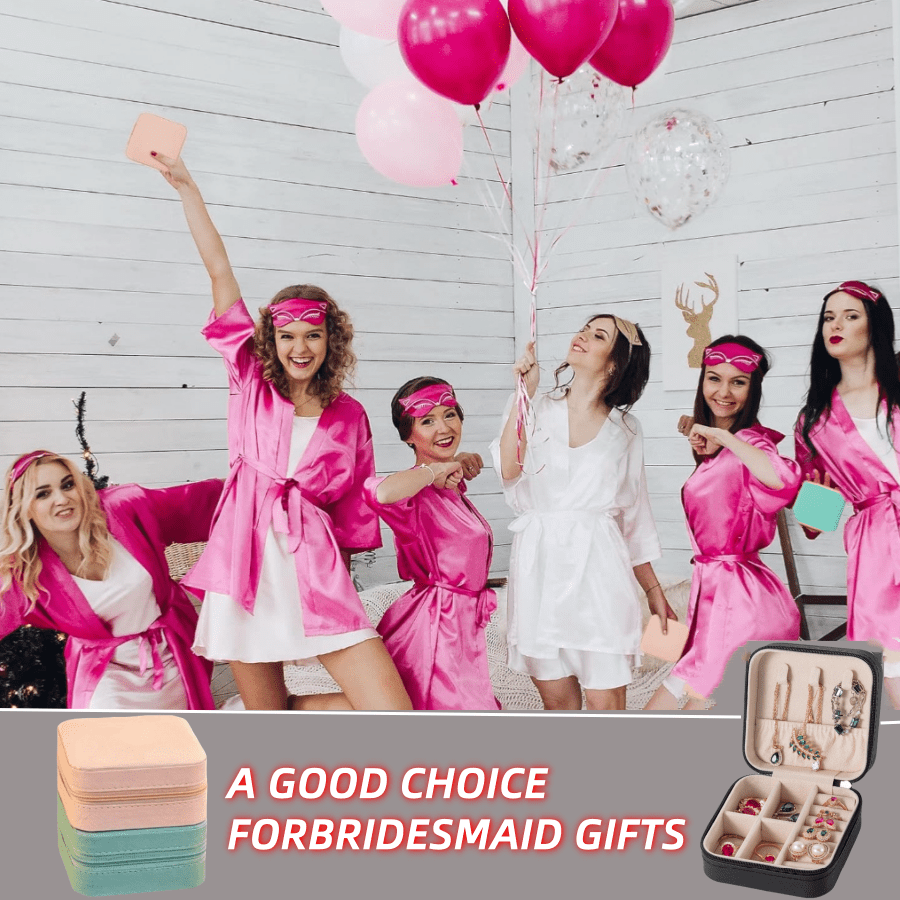 8/20pcs Travel Jewelry Case Bulk Bridesmaid Gift Boxes Small Jewelry Box Mini Organizer Box for Women, Perfect Gift for Valentine's Day, Mother's Day, Christmas, and Graduation Season