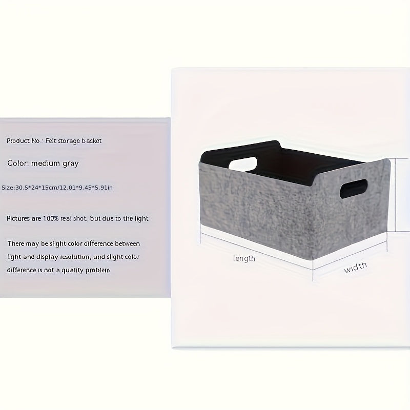 3ps Fabric Storage Boxes with Handles - Stylish Organizer for Home, Jewelry & Accessories - Multi-Compartment Design for Shoes, Rings, Earrings & More - Durable & Easy-Clean, Jewelry Organizer Storage