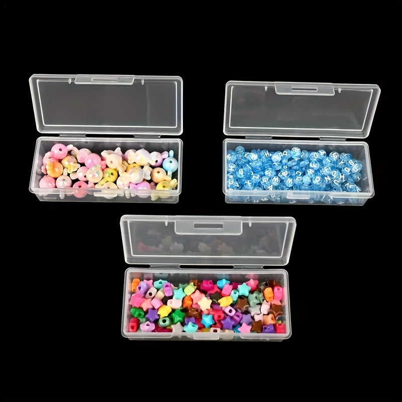 Large Capacity Jewelry Box - 12 Independent Compartments, Transparent Portable Storage Organizer for Hair Accessories, Necklaces, and Rings, Jewelry Chests